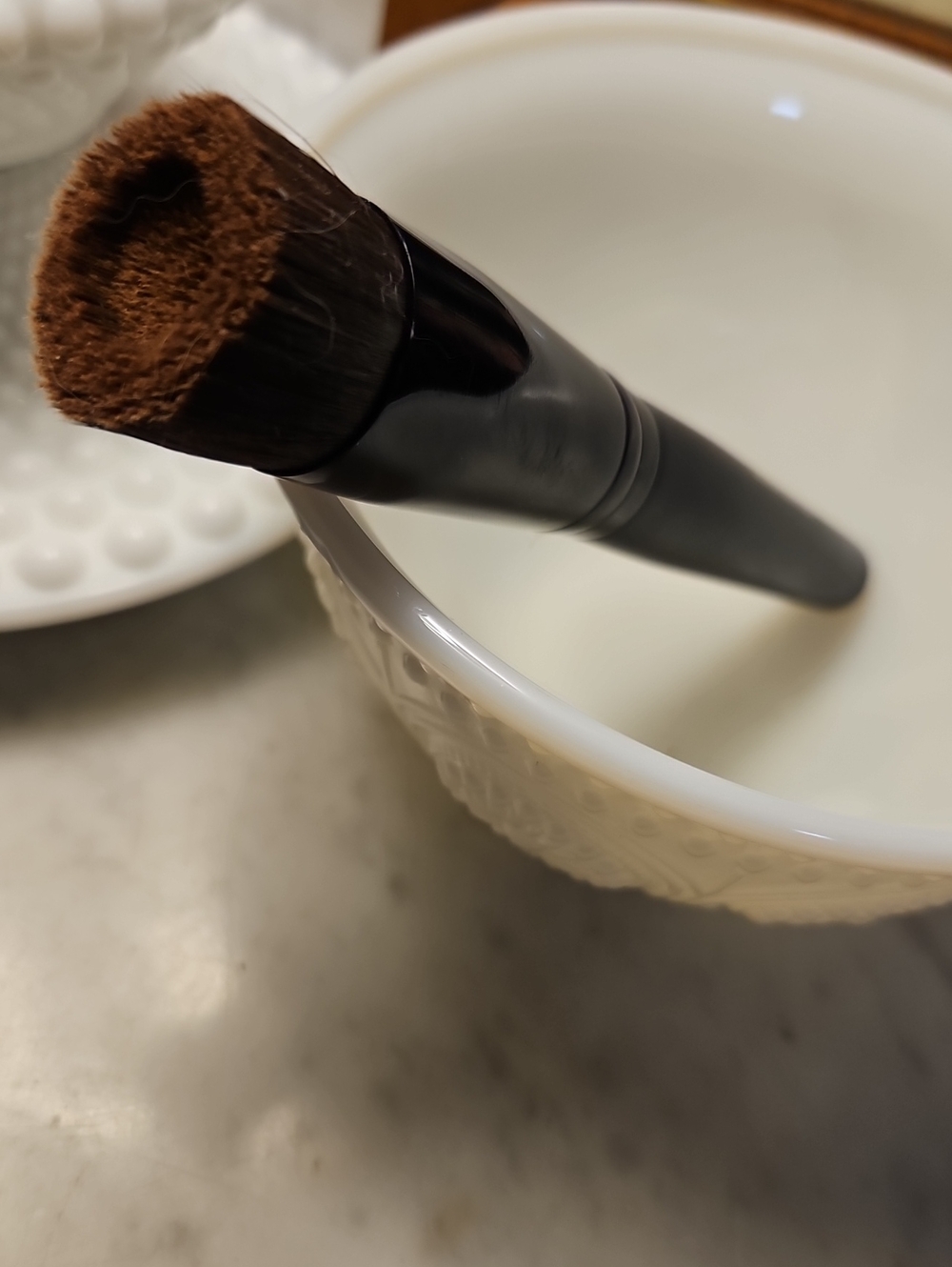 Bare Minerals "Perfecting Face" Makeup Foundation Brush EUC!!!